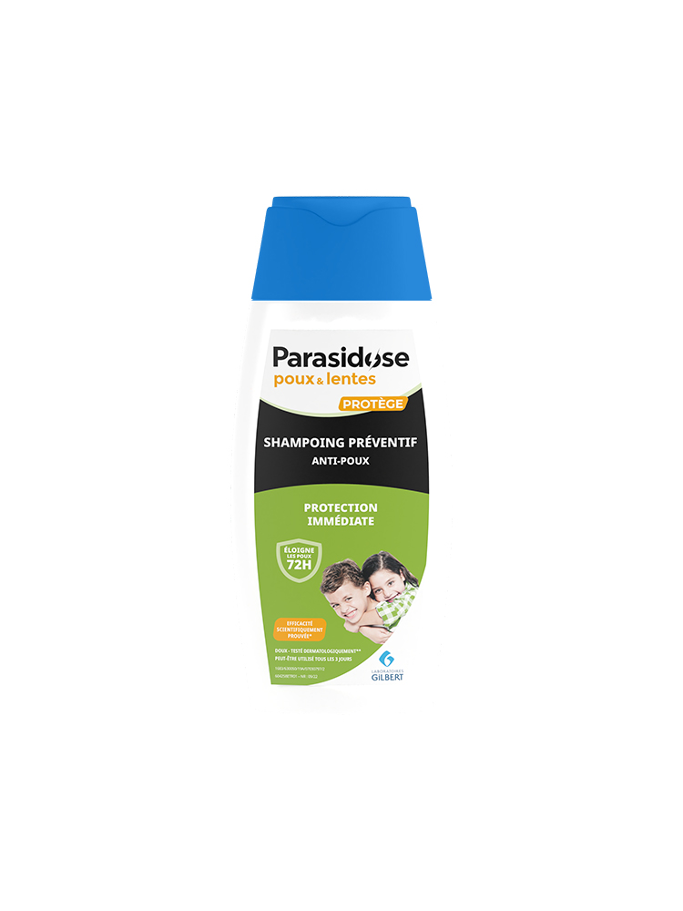 Parasidose Poux-Lentes Shampoing Préventif Anti-Poux Protection Immédiate 200 ml